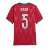 Portugal Diogo Dalot #5 Hjemmedrakt Kvinner VM 2026 Kortermet